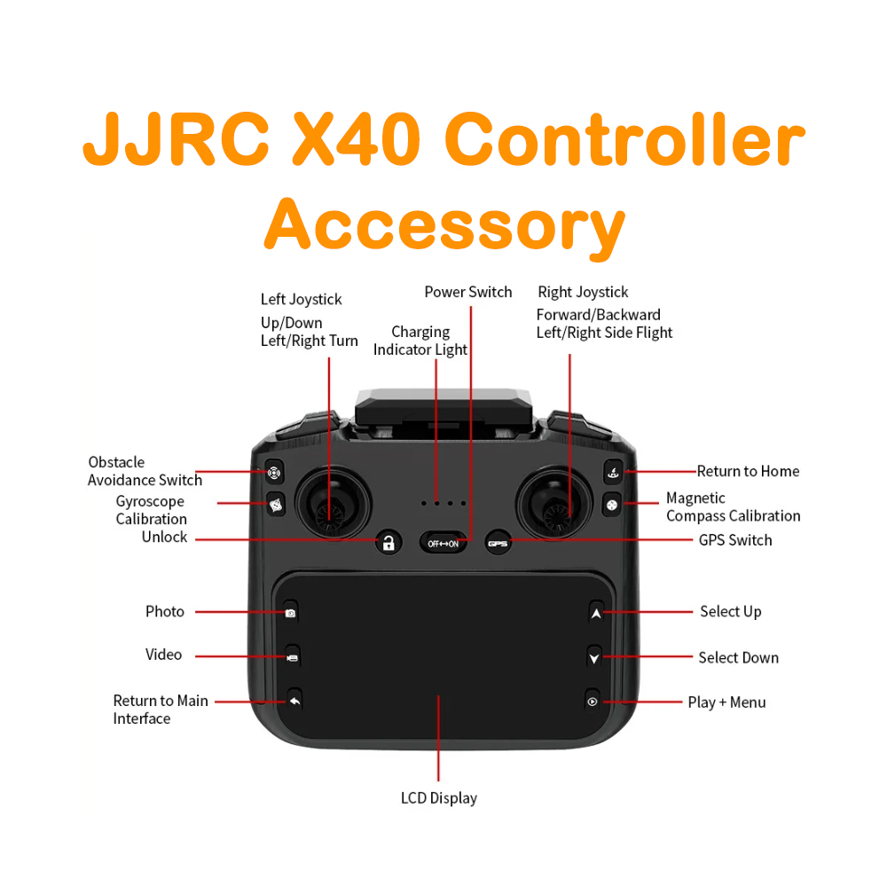 JJRC X40 GPS Drone pieza de re - Drone Racing Gate reseña y precio